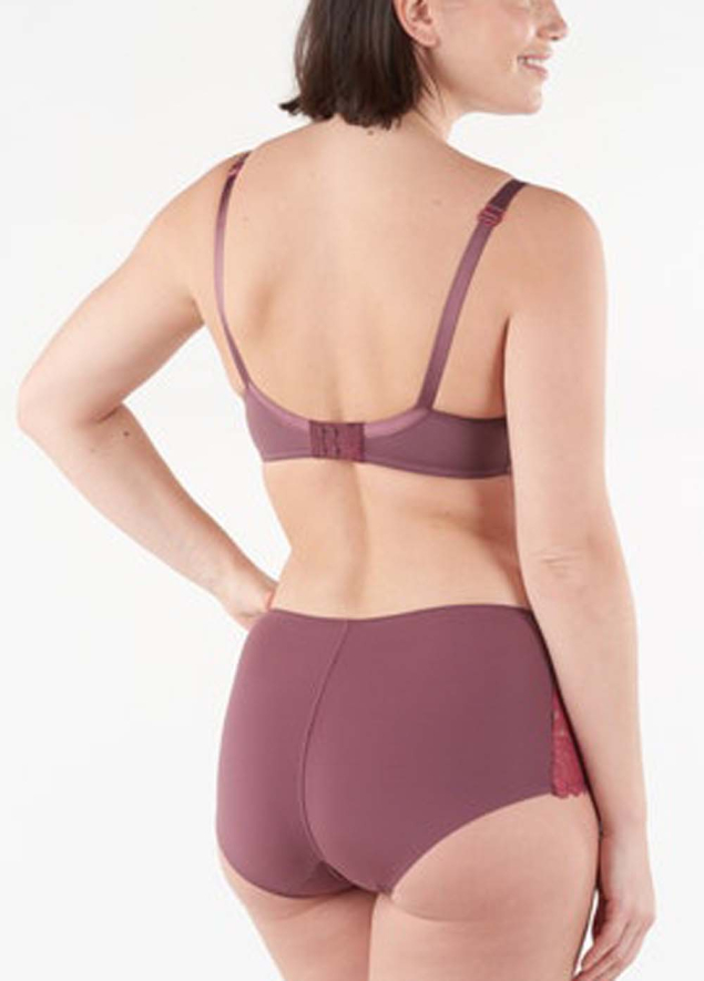 Soutien-gorge Embotant  Armatures Maison Lejaby Burgundy